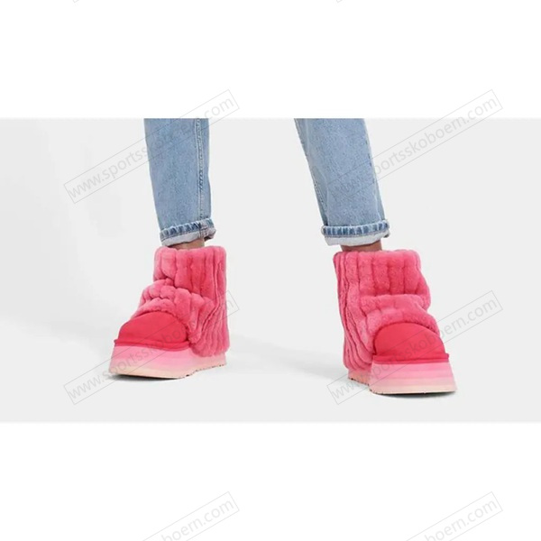 Ugg Classic Mini Sherpa Platform Boot Nantucket Coral – nike adidas sko ...